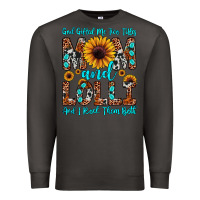 Smoke god gifted me two titles mom and lolli  and i rock Premium Sweatshirt - JahusDesignShop