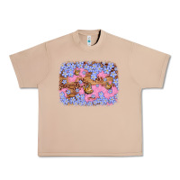 Burro easter butterfly leopard background Urban Heavy Tee - Artiststas
