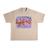 French Oak easter butterfly leopard background Urban Heavy Tee - Artiststas
