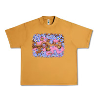 Peanut Butter easter butterfly leopard background Urban Heavy Tee - Artiststas
