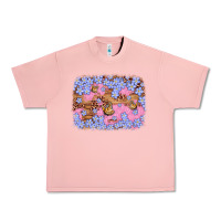 Salmon easter butterfly leopard background Urban Heavy Tee - Artiststas