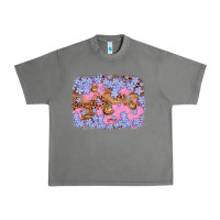 Easter Butterfly Leopard Background Urban Heavy Tee | Teevron