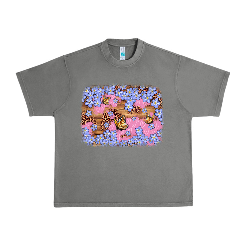 Easter Butterfly Leopard Background Urban Heavy Tee by Artiststas | Teevron