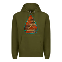 Army Green wooden arrowhead Premium Hoodie - Jasminsmagicworld