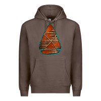 Coffee wooden arrowhead Premium Hoodie - Jasminsmagicworld
