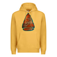 Mustard wooden arrowhead Premium Hoodie - Jasminsmagicworld