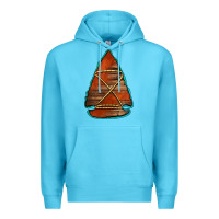 Ocean Blue wooden arrowhead Premium Hoodie - Jasminsmagicworld