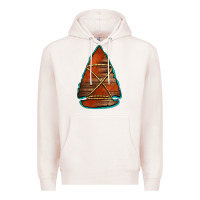 Pale Pink wooden arrowhead Premium Hoodie - Jasminsmagicworld