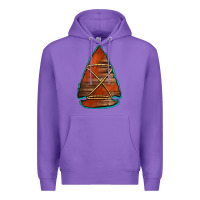 Purple wooden arrowhead Premium Hoodie - Jasminsmagicworld
