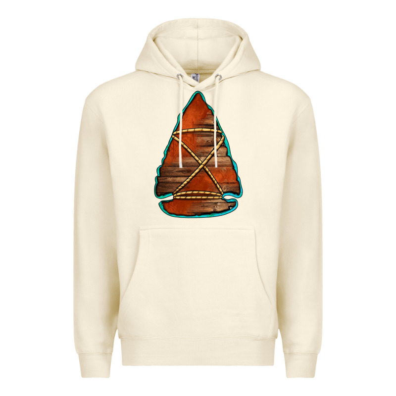 Wooden Arrowhead Premium Hoodie by Jasminsmagicworld | Teevron