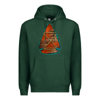 Sports Green wooden arrowhead Premium Hoodie - Jasminsmagicworld