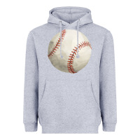 Heather Grey baseball fa element Heavyweight Hoodie - FaDigitalArtStudio