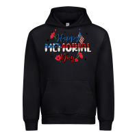 Black happy memorial day Urban Hoodie - MaliasSmallBusiness