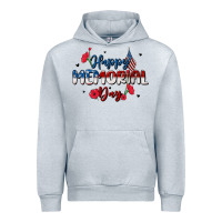 Heather Grey happy memorial day Urban Hoodie - MaliasSmallBusiness