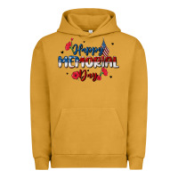Pigment Peanut Butter happy memorial day Urban Hoodie - MaliasSmallBusiness