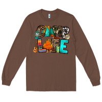 Chestnut camp life Long Sleeve Tee - RanaPortraitStore