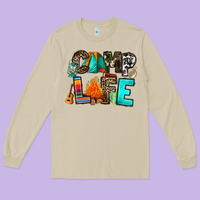 Long Sleeve Tee camp life
