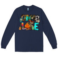 Navy camp life Long Sleeve Tee - RanaPortraitStore
