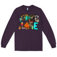 Plum camp life Long Sleeve Tee - RanaPortraitStore