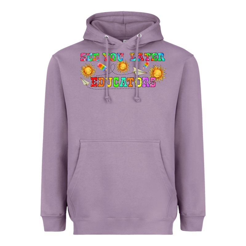 See You Later Educators  Libbey Glass Heavyweight Hoodie by HRA Design Shop | Teevron