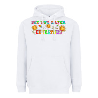 White see you later educators  libbey glass Heavyweight Hoodie - HRA Design Shop