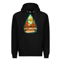 Black western desert arrowhead Premium Hoodie - Jasminsmagicworld