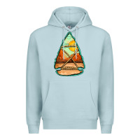 Blue Mist western desert arrowhead Premium Hoodie - Jasminsmagicworld
