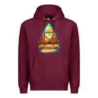 Burgundy western desert arrowhead Premium Hoodie - Jasminsmagicworld
