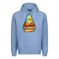 Colony Blue western desert arrowhead Premium Hoodie - Jasminsmagicworld