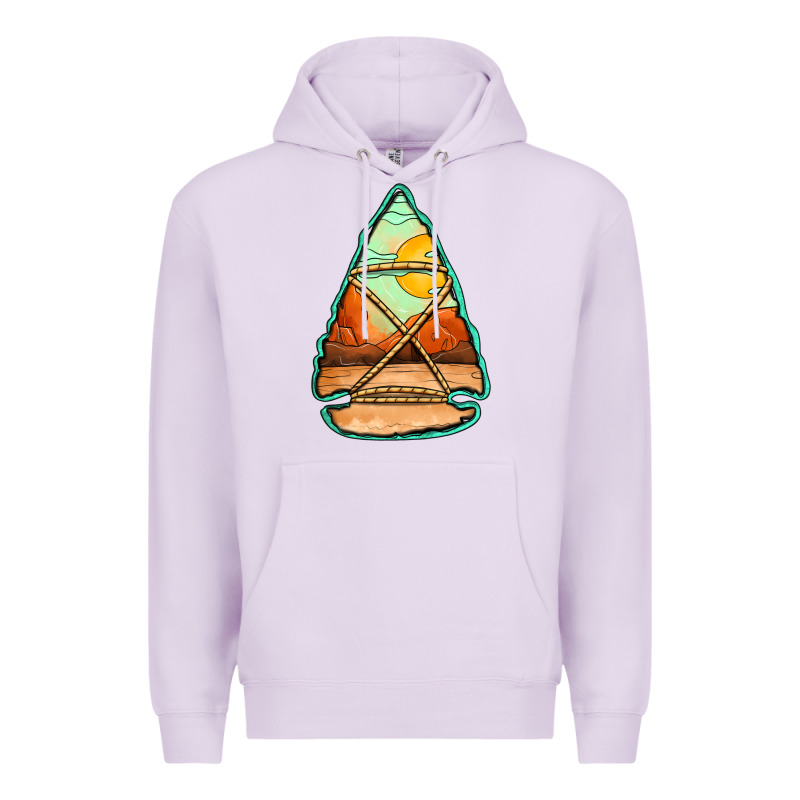 Western Desert Arrowhead Premium Hoodie by Jasminsmagicworld | Teevron