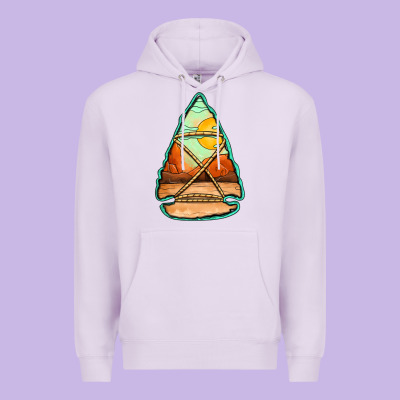 Western Desert Arrowhead Premium Hoodie Designed By Jasminsmagicworld