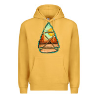 Mustard western desert arrowhead Premium Hoodie - Jasminsmagicworld