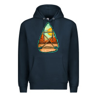 Navy western desert arrowhead Premium Hoodie - Jasminsmagicworld