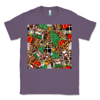 Lavender christmas donkey Classic Tee - FaDigitalArtStudio