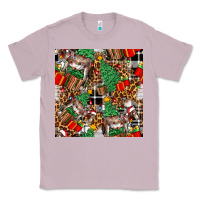 Lilac christmas donkey Classic Tee - FaDigitalArtStudio