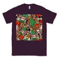 Plum christmas donkey Classic Tee - FaDigitalArtStudio