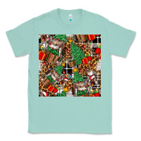 Seafoam christmas donkey Classic Tee - FaDigitalArtStudio