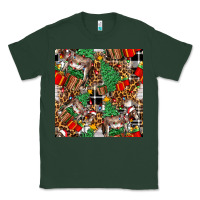 Sports Green christmas donkey Classic Tee - FaDigitalArtStudio