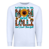 White god gifted me two titles mom and lolli  and i rock Premium Sweatshirt - JahusDesignShop