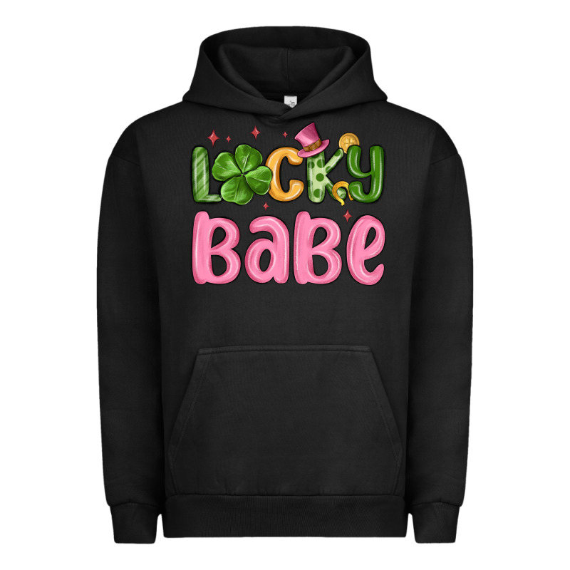 Lucky Babe St Patrick S Day Urban Hoodie by MaliasSmallBusiness | Teevron