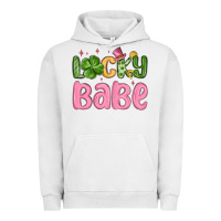 Pigment Lunar Rock lucky babe st patrick s day Urban Hoodie - MaliasSmallBusiness