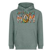 World Is Best Mom Heavyweight Hoodie | Teevron