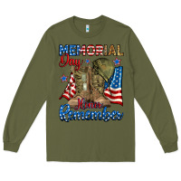 Army Green memorial day honor remember Long Sleeve Tee - RanaPortraitStore