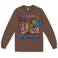 Chestnut memorial day honor remember Long Sleeve Tee - RanaPortraitStore
