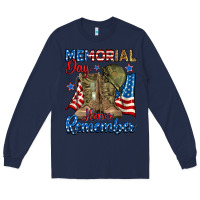 Navy memorial day honor remember Long Sleeve Tee - RanaPortraitStore