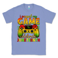 Colony Blue i paused my game celebrate juneteenth Classic Tee - texasbilliewilder