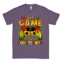 Lavender i paused my game celebrate juneteenth Classic Tee - texasbilliewilder