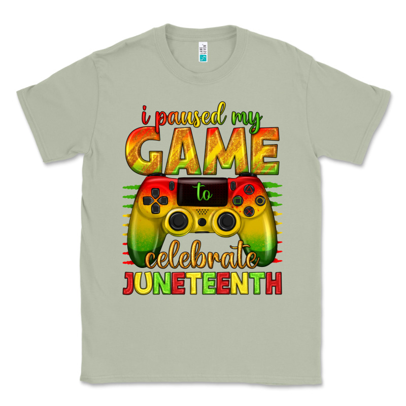 I Paused My Game Celebrate Juneteenth Classic Tee by texasbilliewilder | Teevron