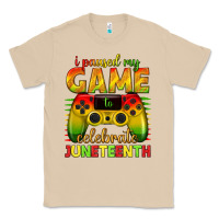 Mushroom i paused my game celebrate juneteenth Classic Tee - texasbilliewilder
