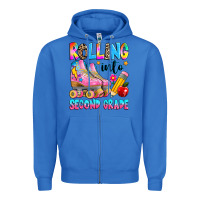 True Royal rolling into second grade Zipper Hoodie - texasbilliewilder